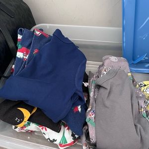 I have 29 boys Hanna Anderson pajamas.. like New.